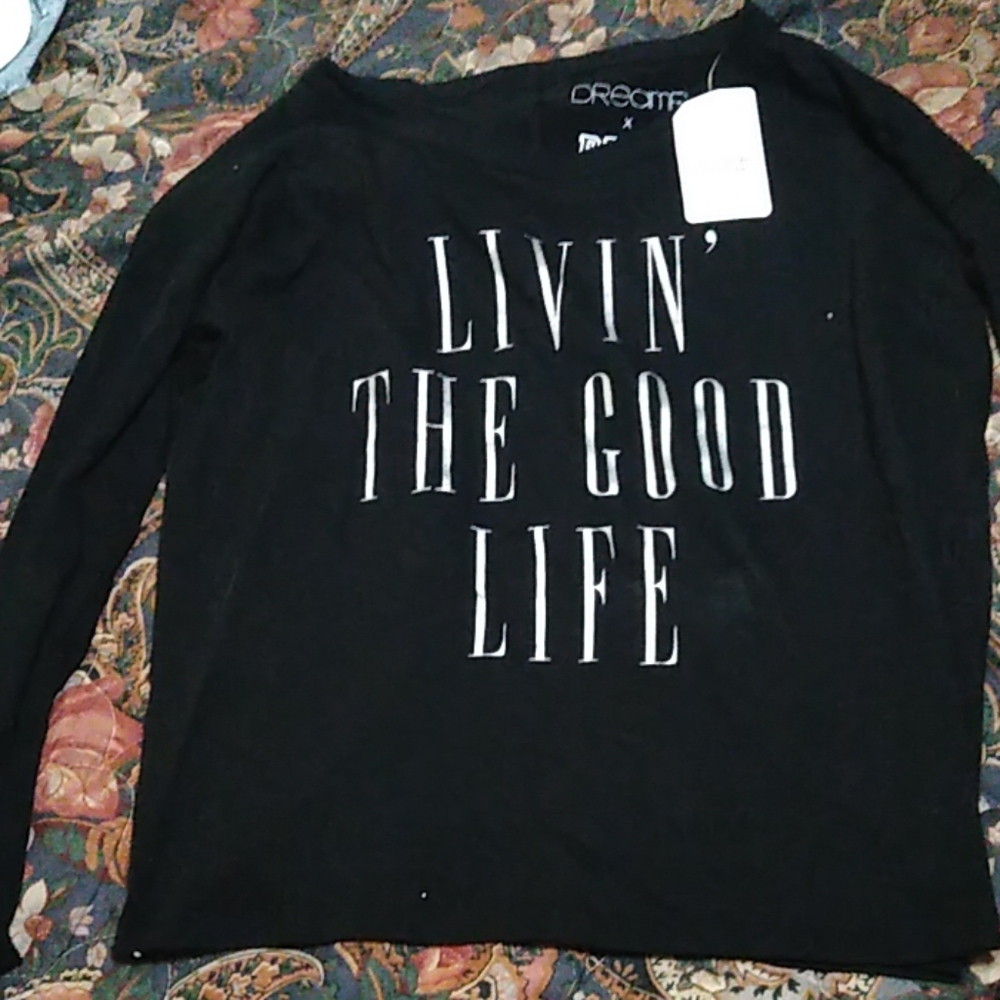 pink Victoria's secret long sleeve shirt
